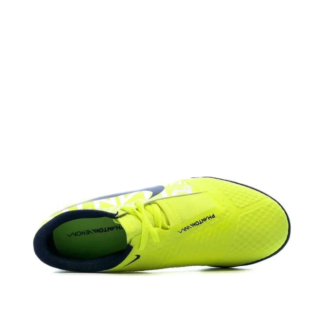 NIKE YOUTH PHANTOM VENOM ACADEMY TURF SOCCER SHOES VOLT/OBSIDIAN VOLT, NUMERIC_4